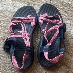 Chaco Pink Strappy Sandals